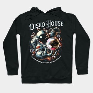 DISCO HOUSE  - Mirrorball Galaxy Hoodie